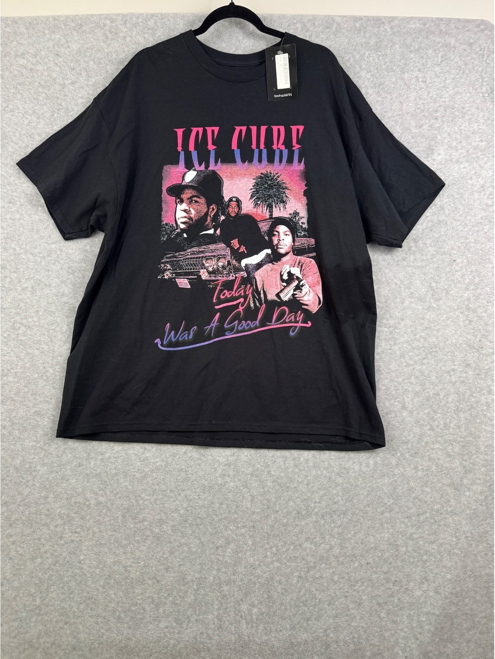NWT BoohooMAN Ice Cube Today Was Good Day Graphic T-Shirt XXXL Licensed Rap Tee